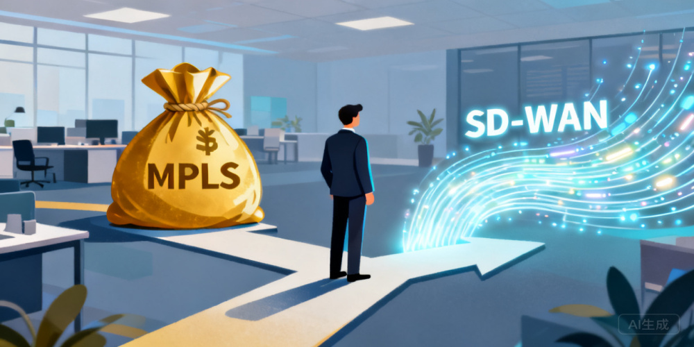 SD-WAN为什么比MPLS便宜?企业降本3大实战场景