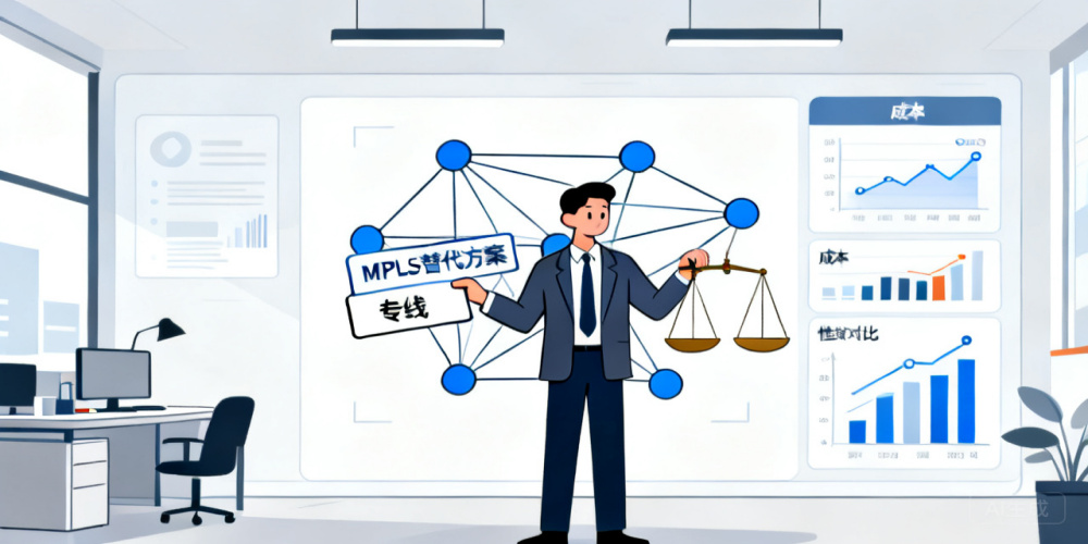 替代MPLS vs 专线：中小企业选型成本与性能对比