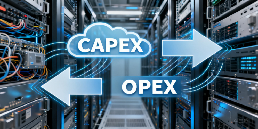 网络基础设施CapEx转OpEx:企业IT支出模式的转变