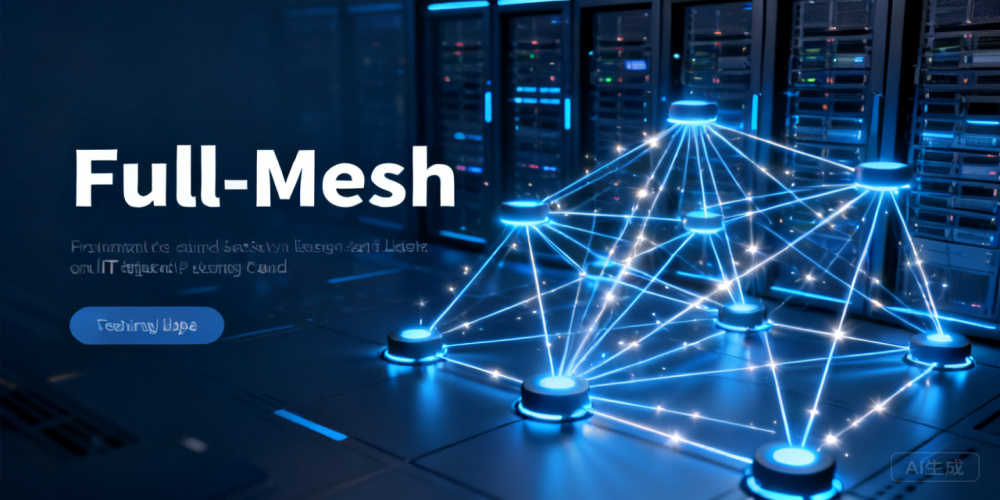 企业为什么选择Full-Mesh架构?任意直连的低延迟与单跳可达的可靠性优势分析