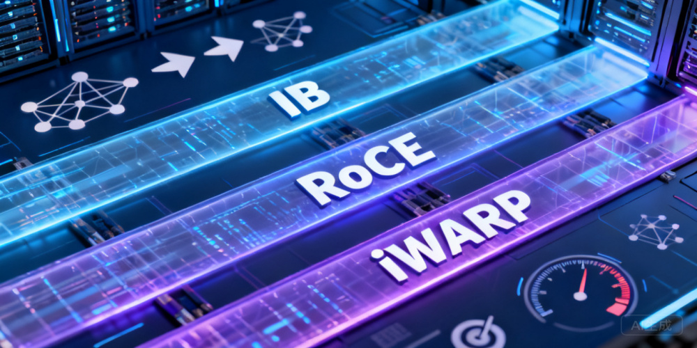 企业RDMA网络选型必看：三大RDMA技术方案（IB/RoCE/iWARP）横向对比