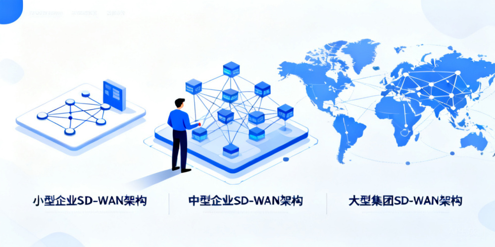 适合不同规模企业的SD-WAN部署模式推荐:从中小企业到大型集团