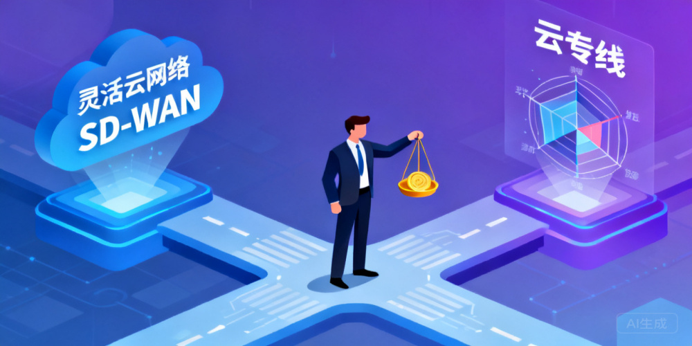 企业组网用 SD-WAN 还是云专线？成本与场景决策指南